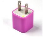 Cargador Cubo Usb Iphone 3g 4s 5s Tablet Ipod Fucsia